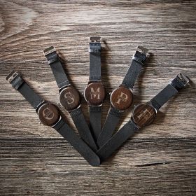 Groomsmen Watches Set of 5 Engraved with Oakmont