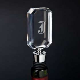 Personalized Clear Acrylic Wine Stopper