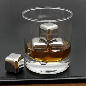 Stainless Steel Whiskey Stones, Set of 4