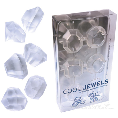 Glamour Jewels Ice Cube Tray