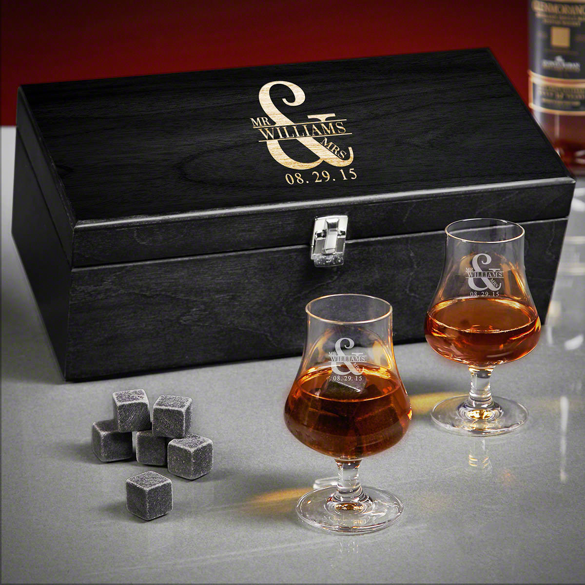 Love & Marriage Personalized Nosing Gifts for Whiskey Lovers