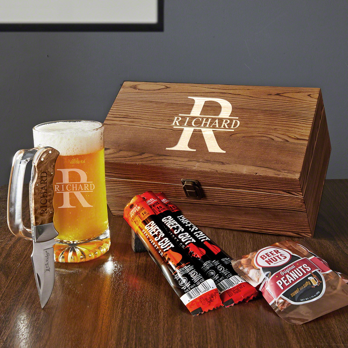 Oakmont Personalized Beer Gift Box