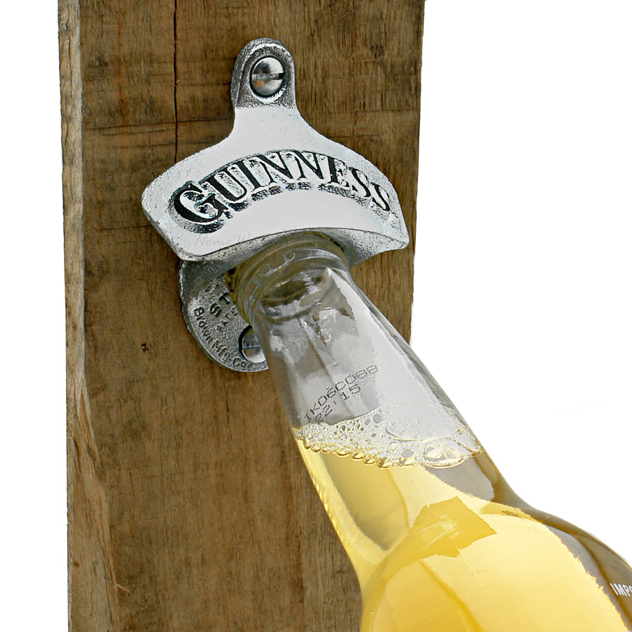 Guinness Cast Iron Wall Mounted Bottle Opener