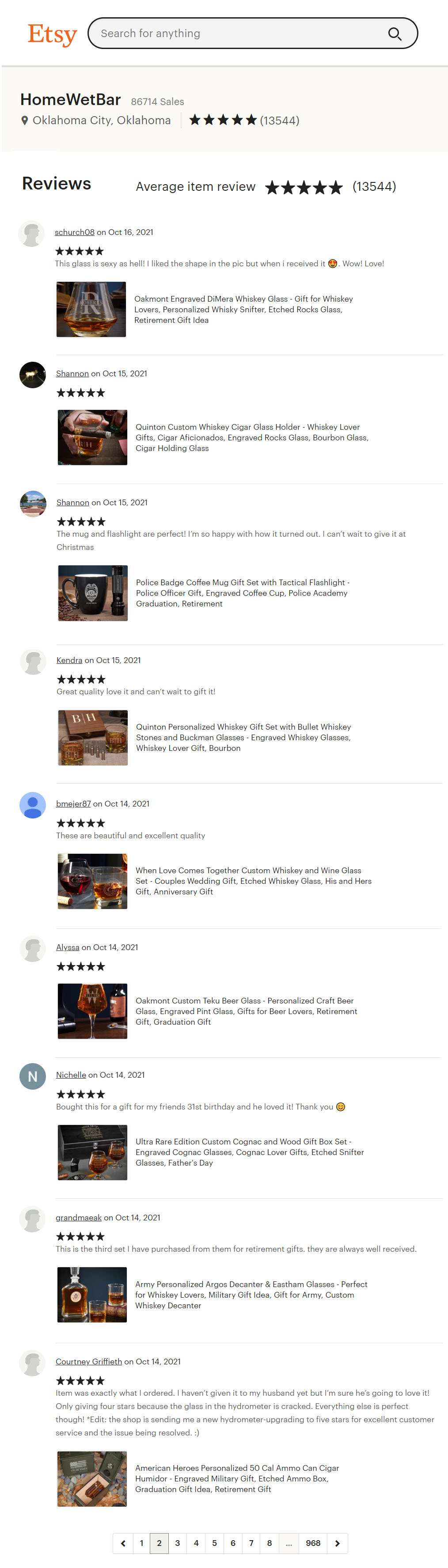 homewetbar reviews rated by real customers on Etsy